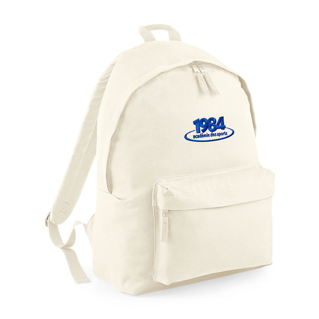 Load image into Gallery viewer, Vice 84 &amp;#39;1984&amp;#39; Embroidered Backpack - Ecru
