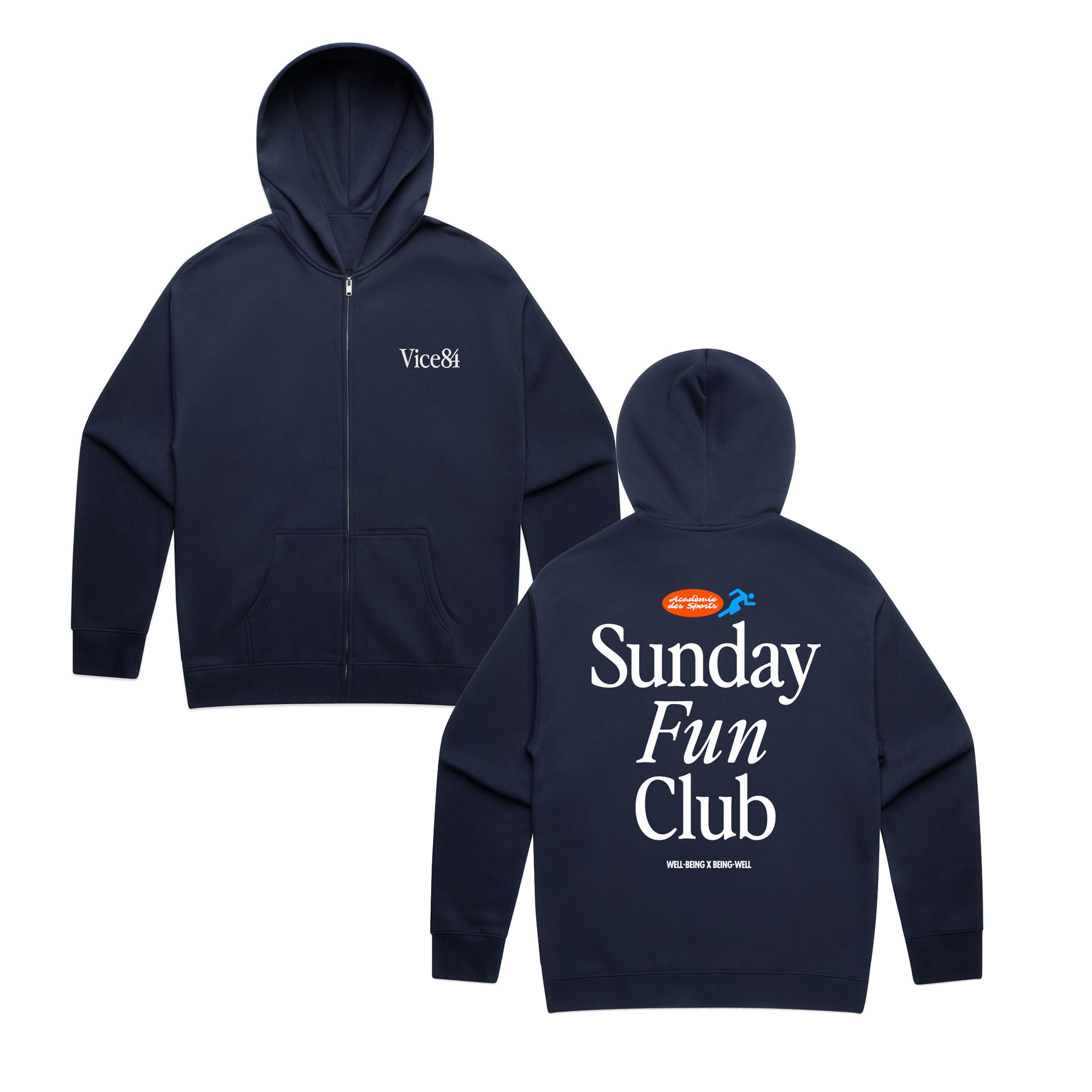 Sunday Running Club Sunday Club Sweatshirt Uk Vice 84 'Fun Club