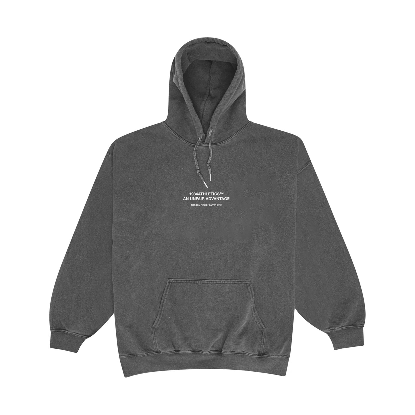 Vice 84 Athletics Vintage Washed Hoodie Black