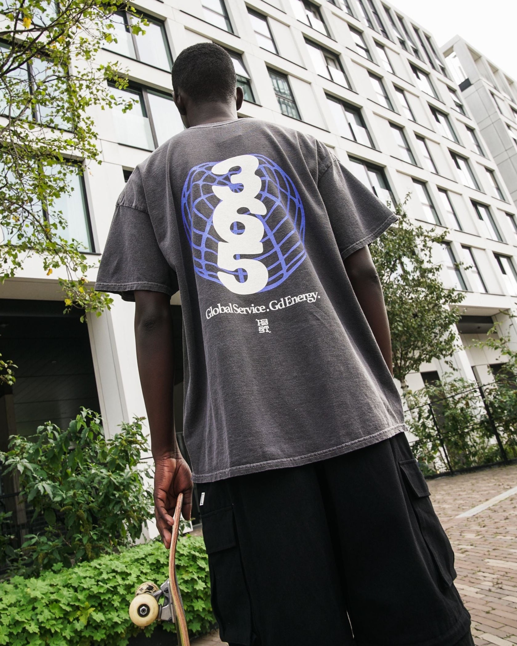 HAVE A GD TRIP 'Worldwide' Vintage Washed Tee - Grey – UN:IK Clothing