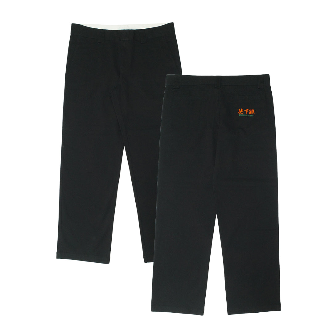 A Thousand Futures 'Lucky' Work Trouser - Black