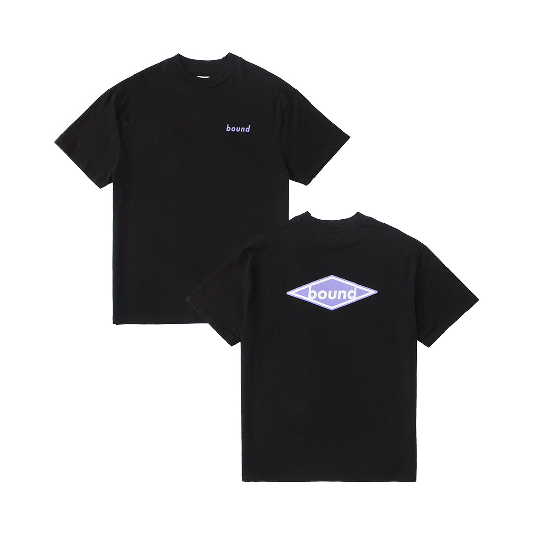 bound 'Diamond' Tee - Black