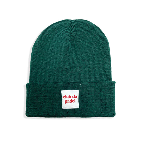 Club de Padel Beanie - Green / Grey / Cream / Navy