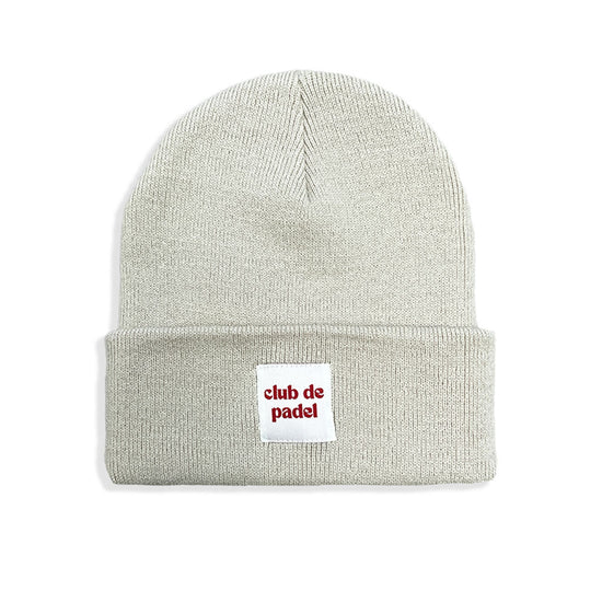 Club de Padel Beanie - Green / Grey / Cream / Navy