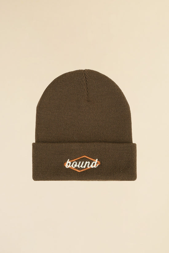 bound Cuffed Staple Beanie