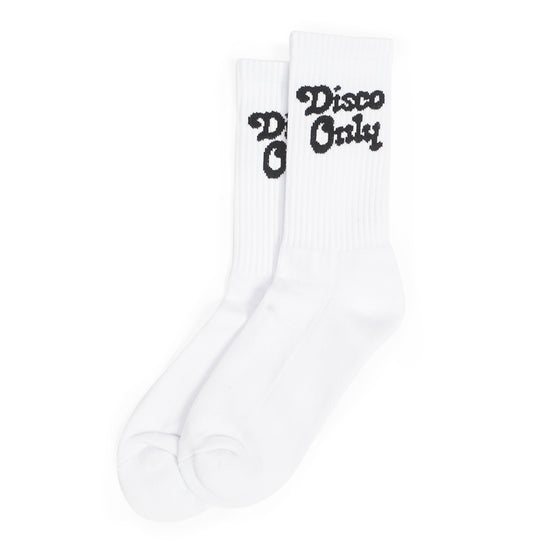 DISCO ONLY 'Dancers' Socks - White