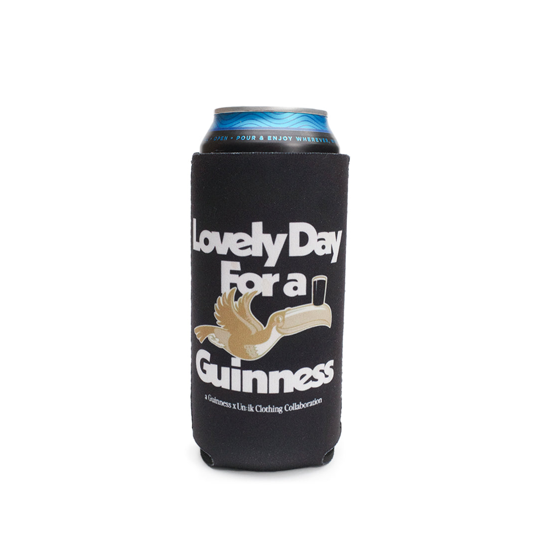 Guinness x UN:IK 'Lovely Day' Koozie - Black
