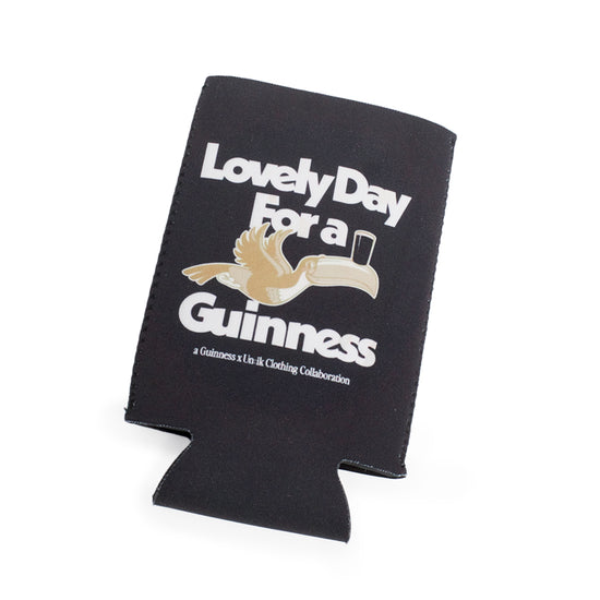 Guinness x UN:IK 'Lovely Day' Koozie - Black