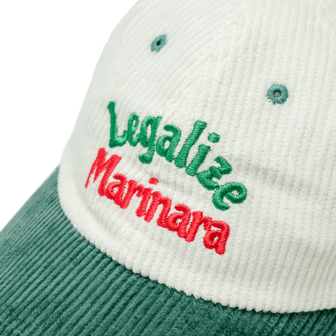 Gordos Pizzeria 'Legalize Marinara' Corduroy Cap