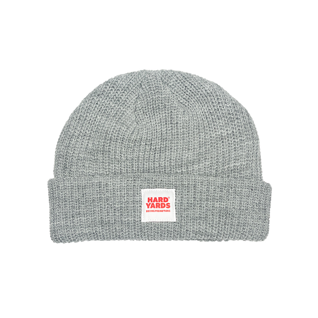 Vice 84 'Hard Yards' Fisherman Ribbed Beanie - Grey