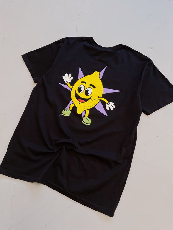 History Of Rave 'Lemon' Tee - Black