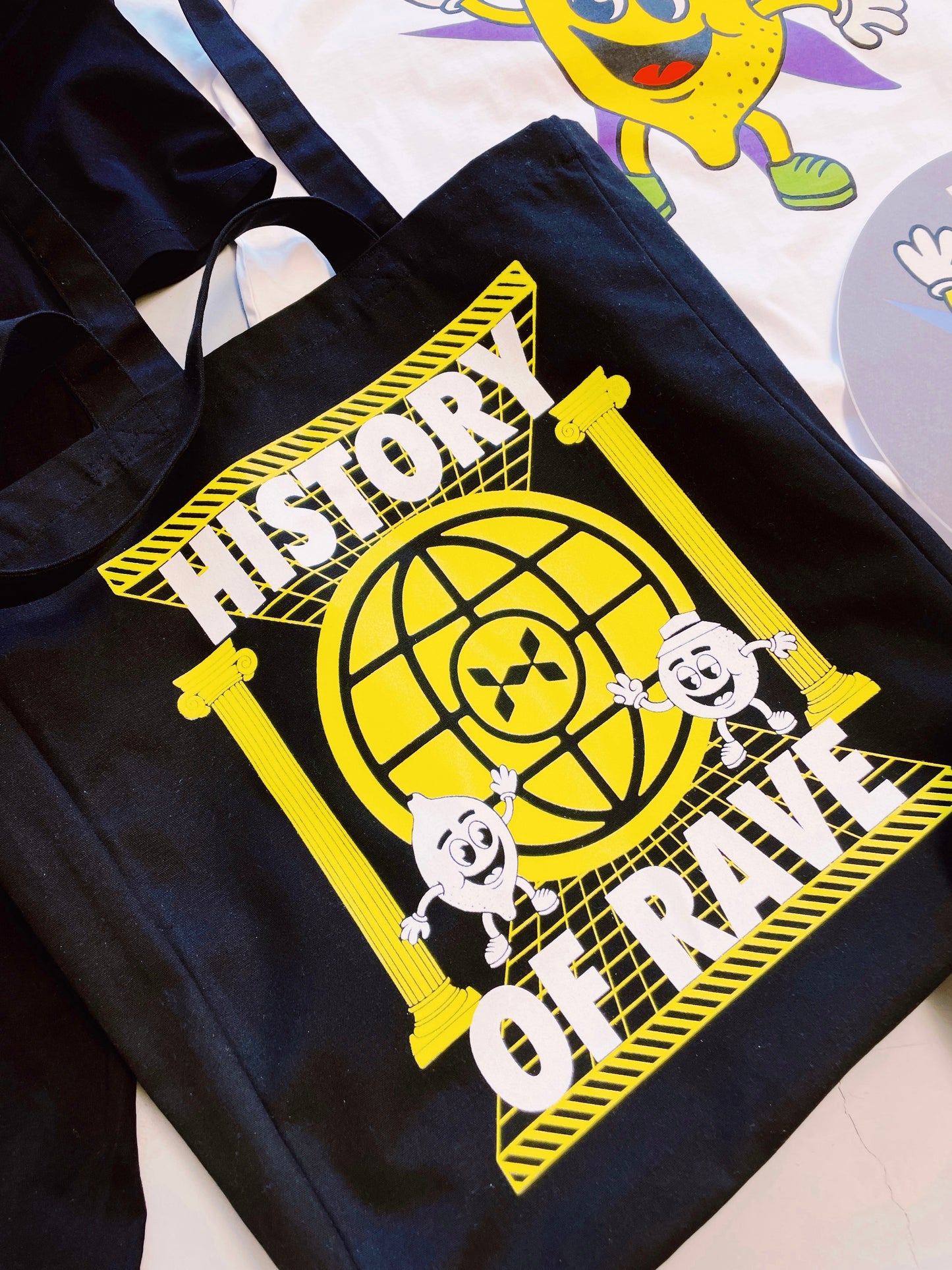 History Of Rave 'Colosseum' Shopper Tote Bag