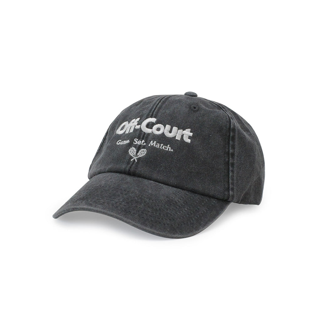 Vice 84 'Off Court' Vintage Washed Cap - Black