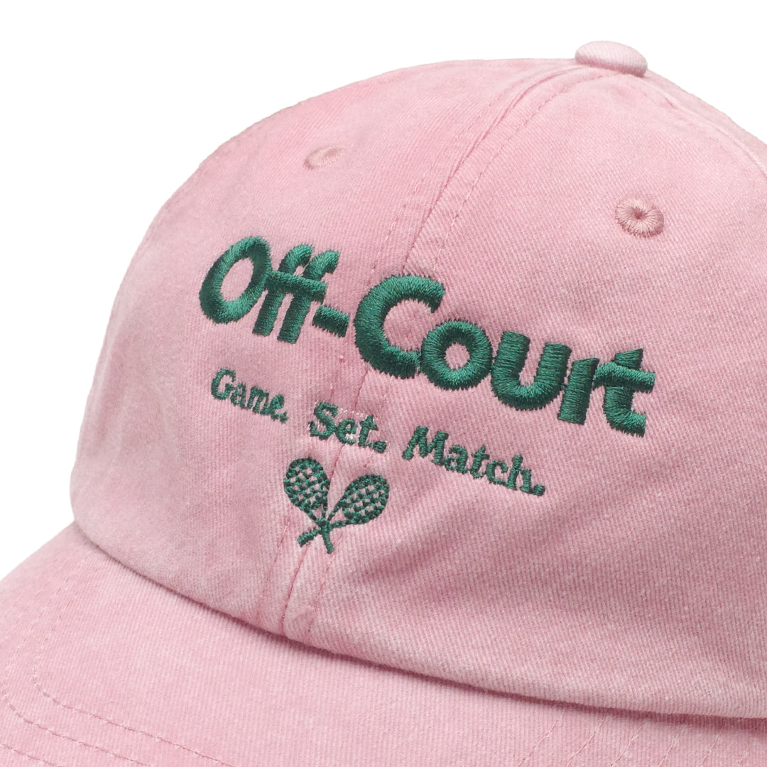 Vice 84 'Off Court' Vintage Washed Cap - Pink