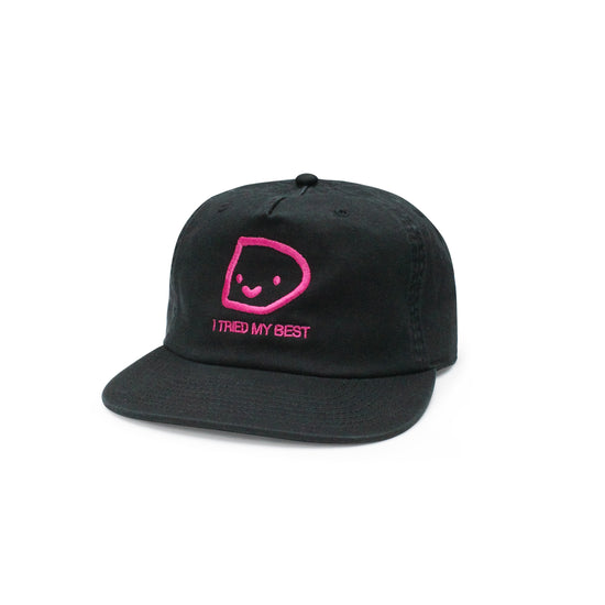 Other Side Store 'Tried My Best' Embroidered Cap - Black