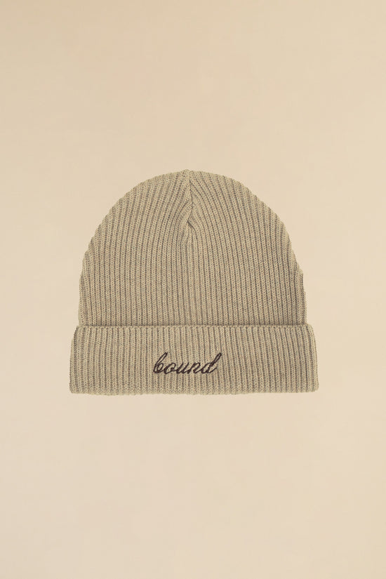 bound 'Farnley' Fisherman Ribbed Organic Beanie