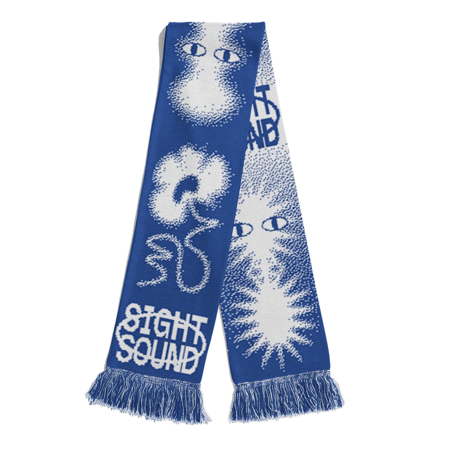 KBAR X UN:IK 'Sight & Sound' Scarf - Black / Blue