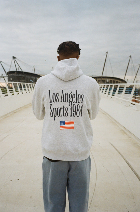 Vice 84 'LA1984 Olympics' Hoodie - Ash Grey