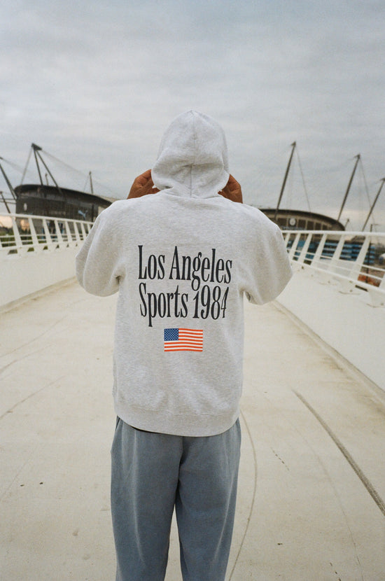 Vice 84 'LA1984 Olympics' Hoodie - Ash Grey
