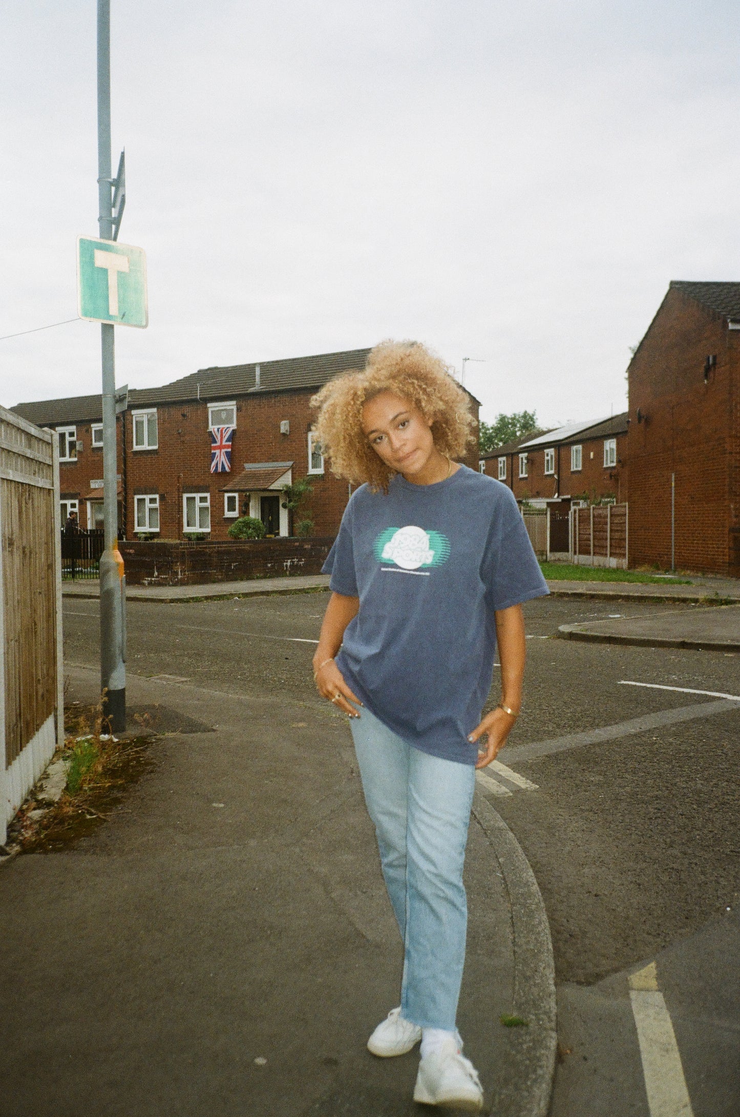 Vice 84 'Retro Sports' Tee - Vintage Washed Navy