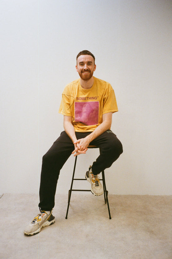 Colour Collective 'Something' Tee - Vintage Washed Mustard *100K CLUB*