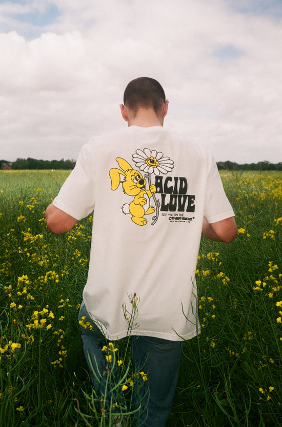ACID LOVE 0.06 'Other Side' Tee - White