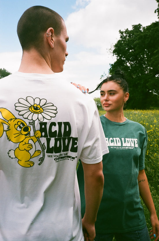 ACID LOVE 0.06 'Other Side' Tee - White