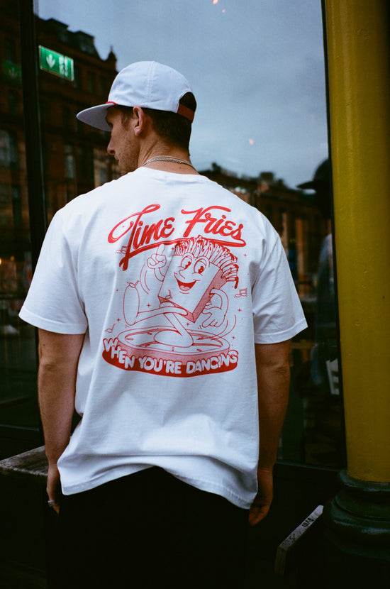 Pomme Frite 'Time Fries' Tee - White
