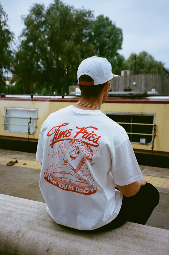 Pomme Frite 'Time Fries' Tee - White