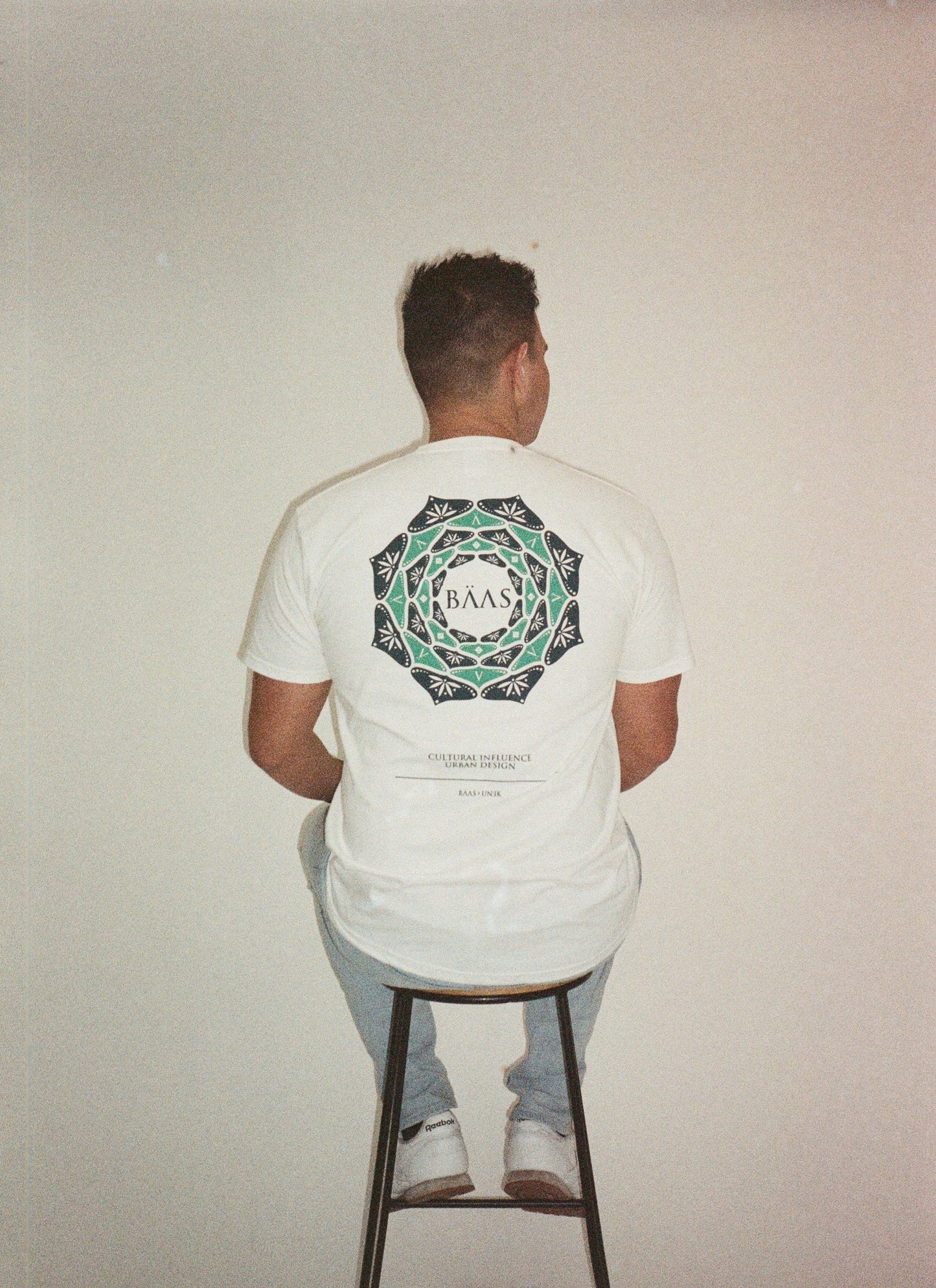 BAÄS 'Atlantis' Tee - White *100K CLUB*