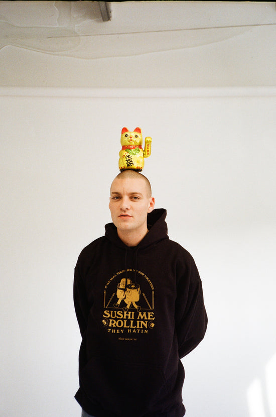 Other Side Store 'Sushi Me Rollin' Hoodie - Black