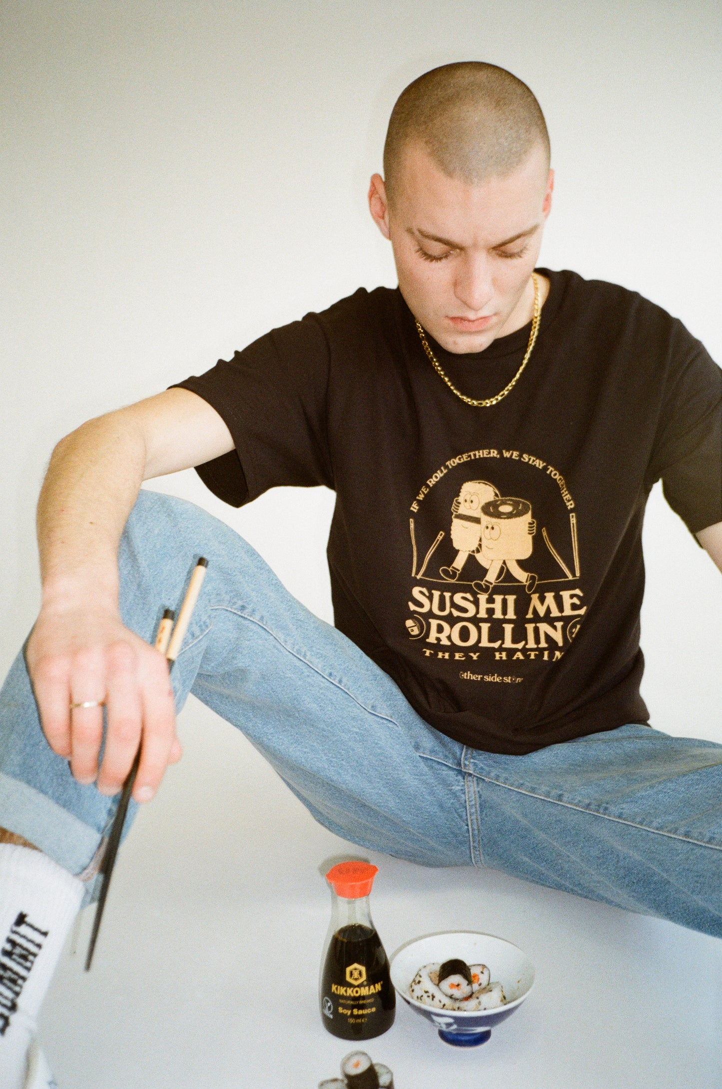 Other Side Store 'Sushi Me Rollin' Tee