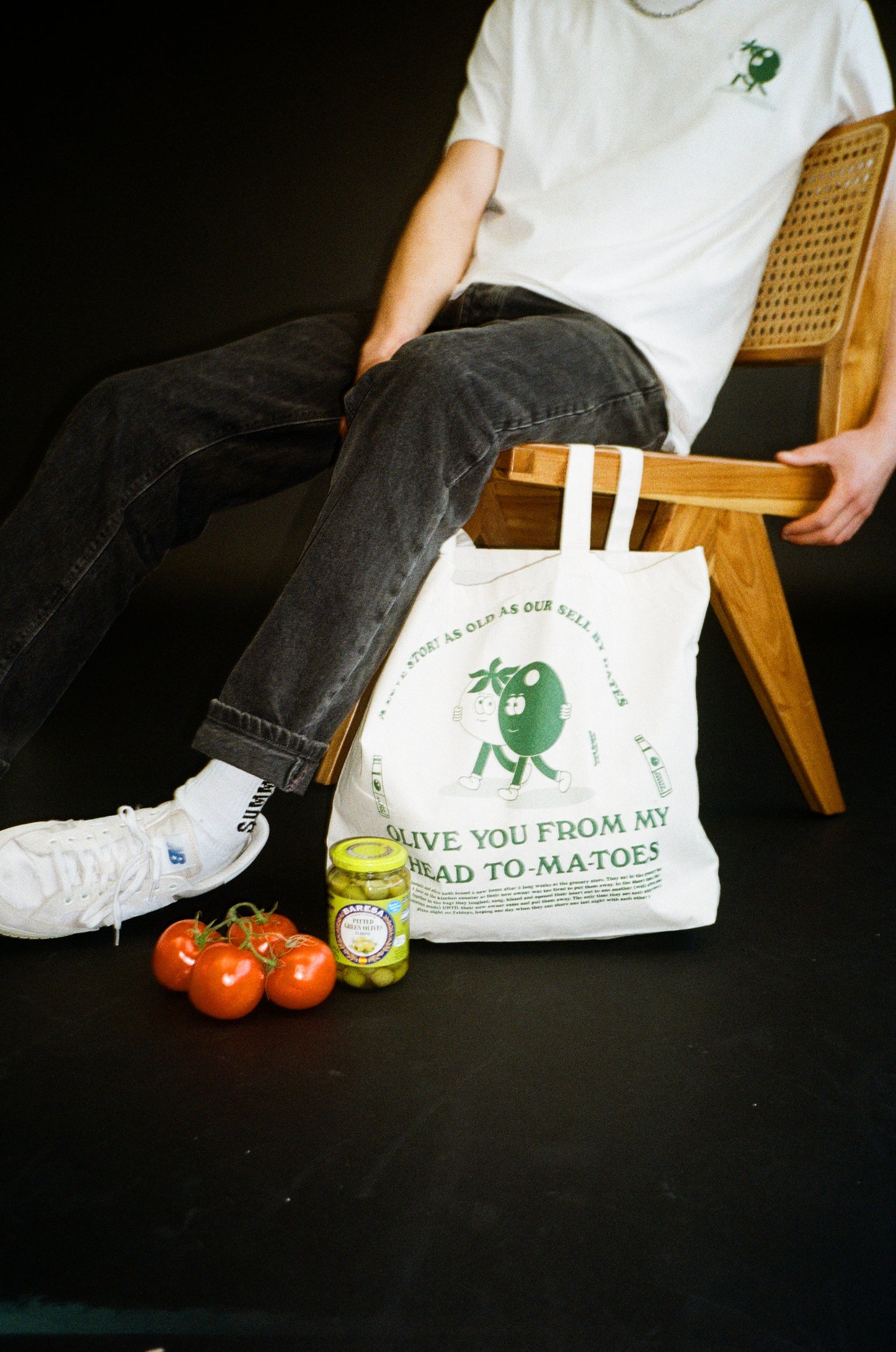 Other Side Store 'O-Love-Story' Shopper Organic Tote