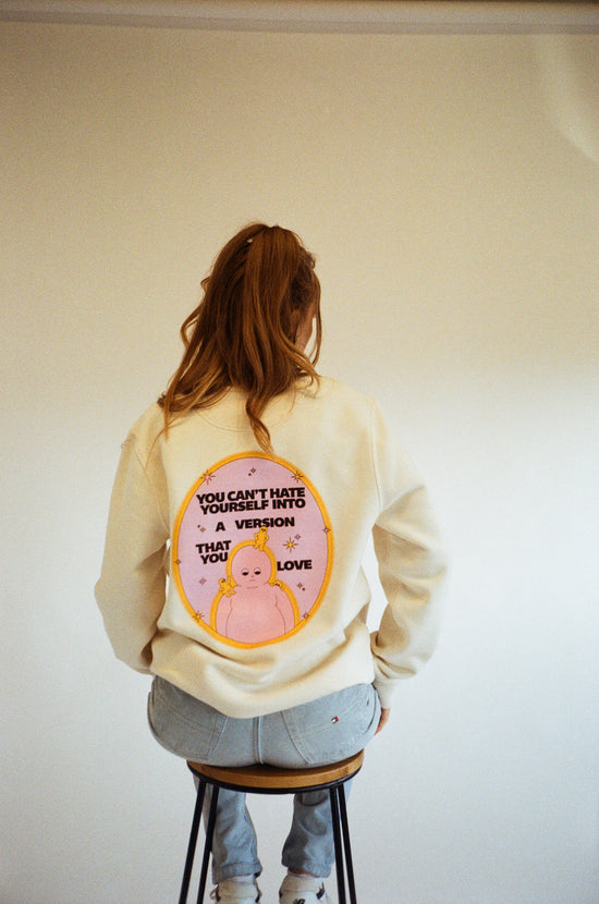 Pleasure Paradox 'You Can't Hate Yourself' Sweater - Natural