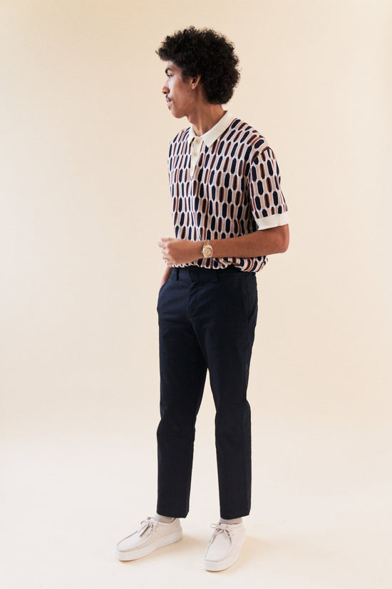 bound 'Messina' Knit Polo