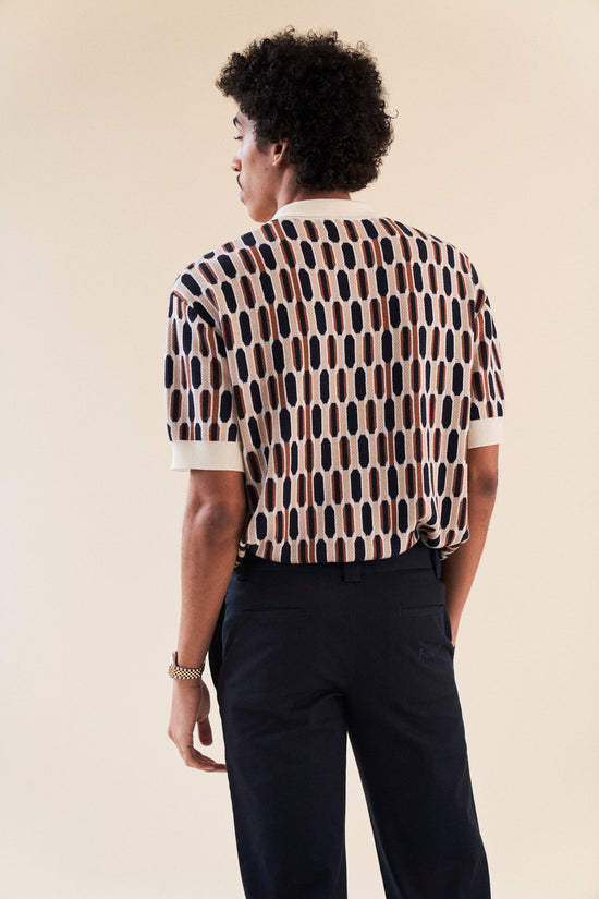 bound 'Messina' Knit Polo