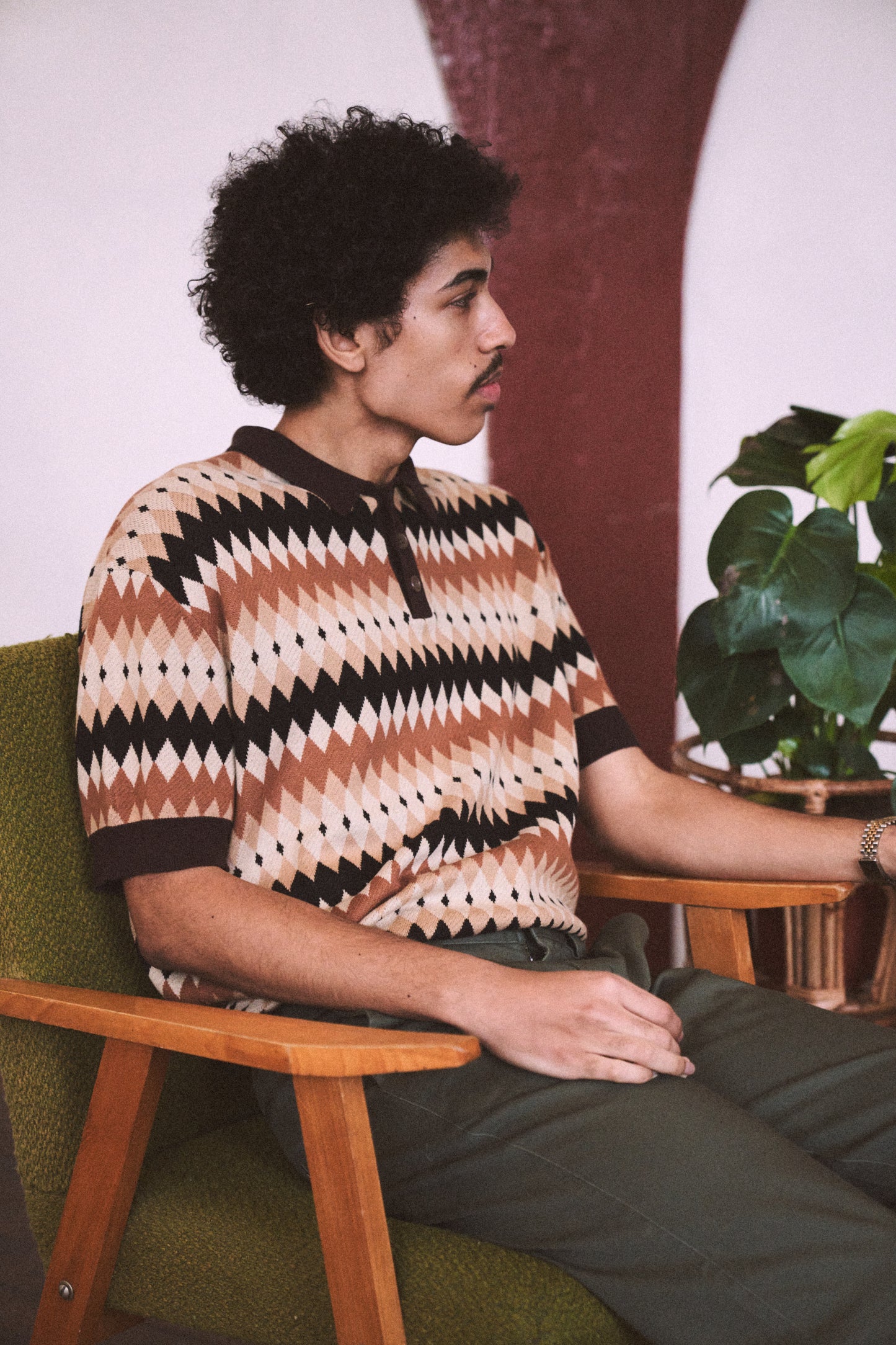 bound 'Palermo' Knit Polo