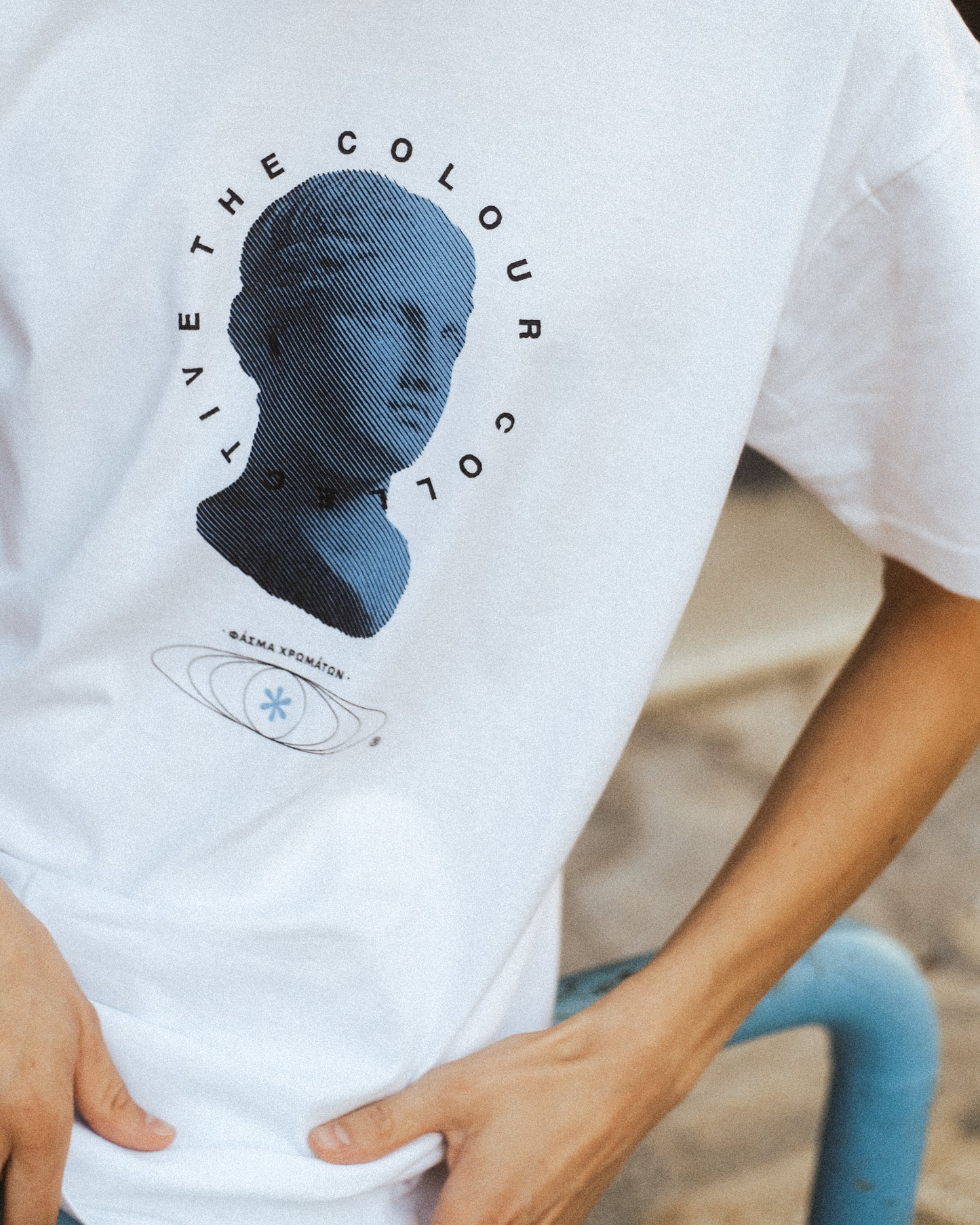 Colour Collective 'Aphrodite' Tee - White
