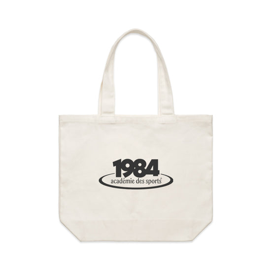Load image into Gallery viewer, Vice 84 &amp;#39;1984&amp;#39; Tote Bag - Ecru
