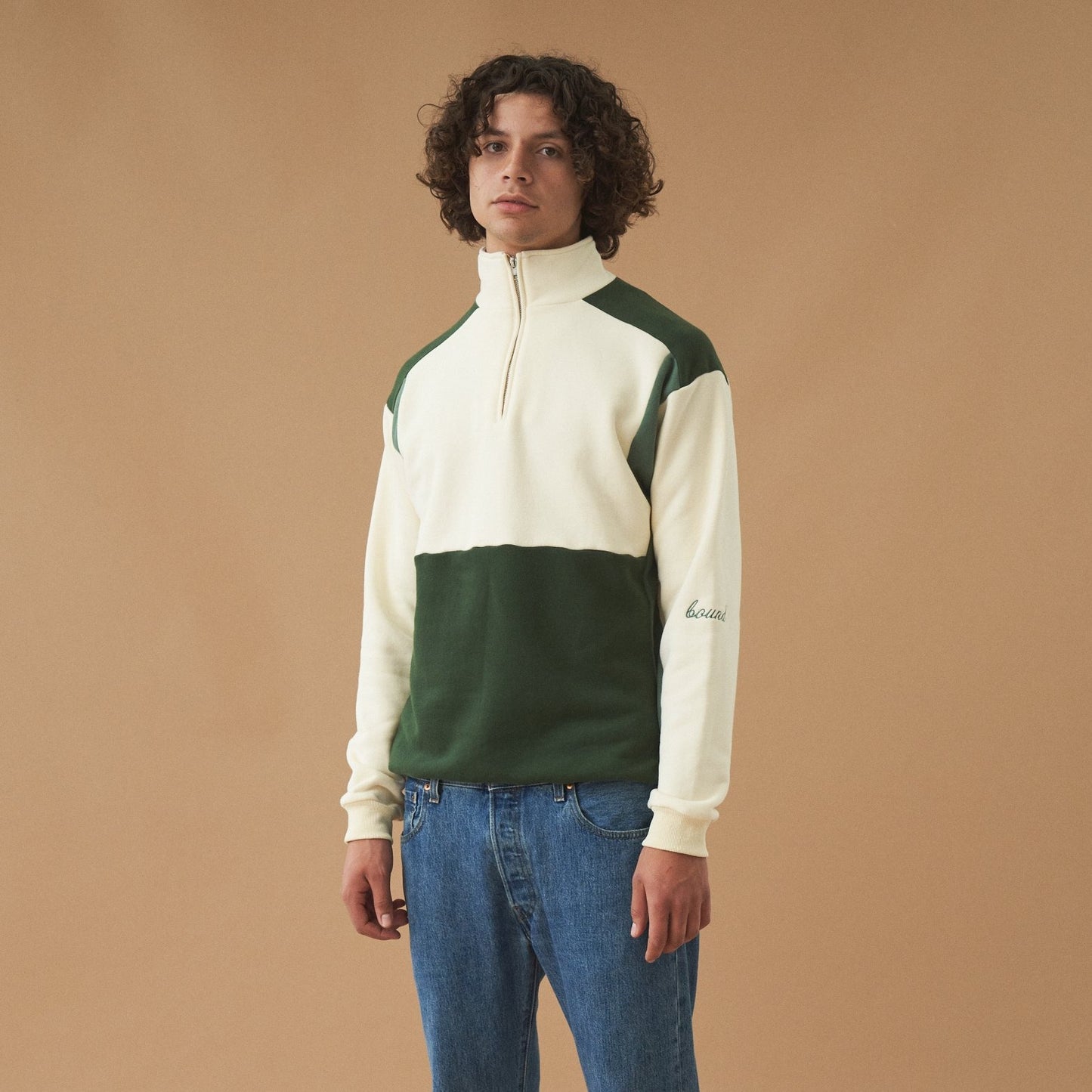 bound 'Mont Blanc' 1/4 Zip Sweater