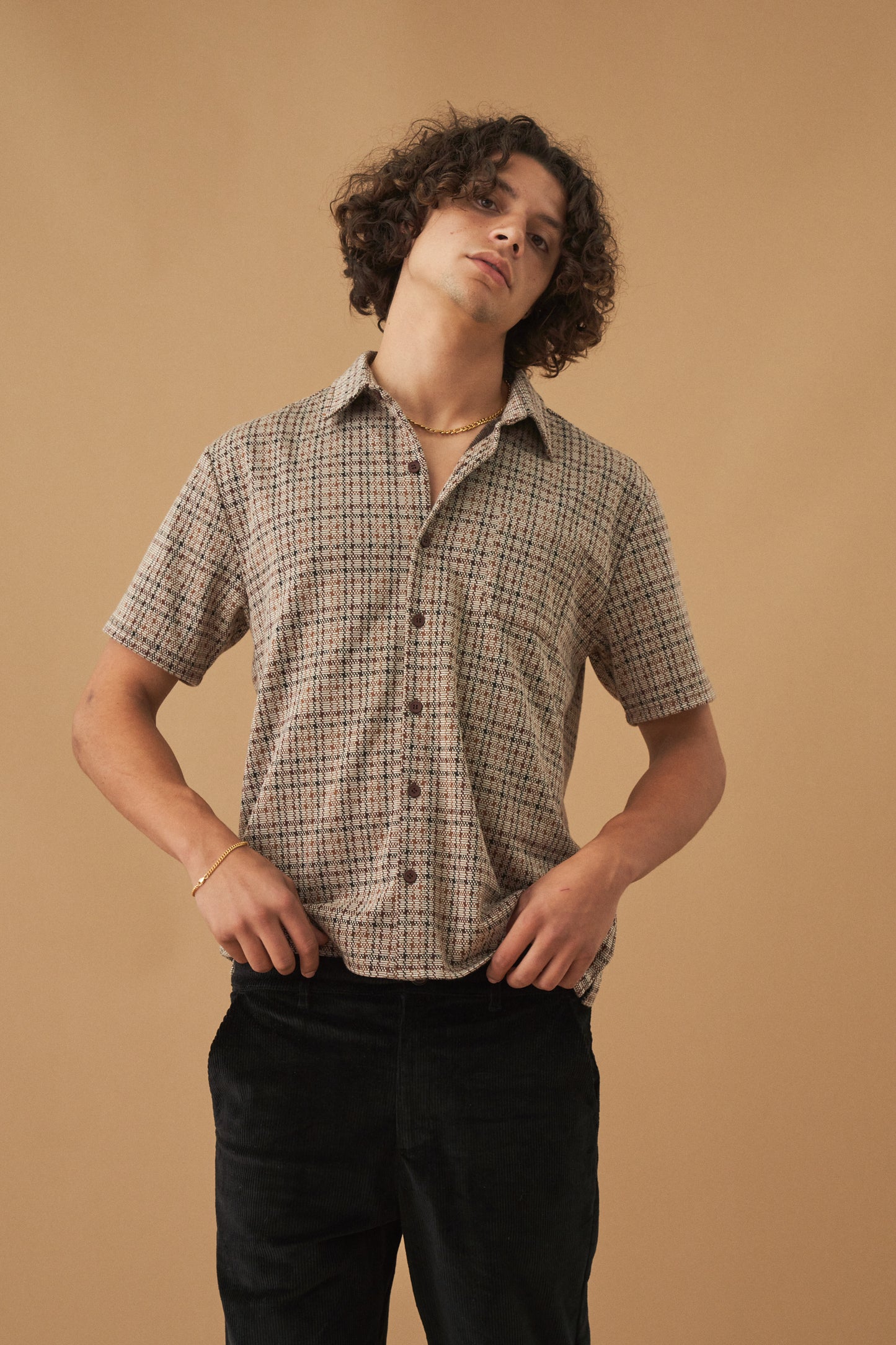 bound 'Bahia' Knit Polo