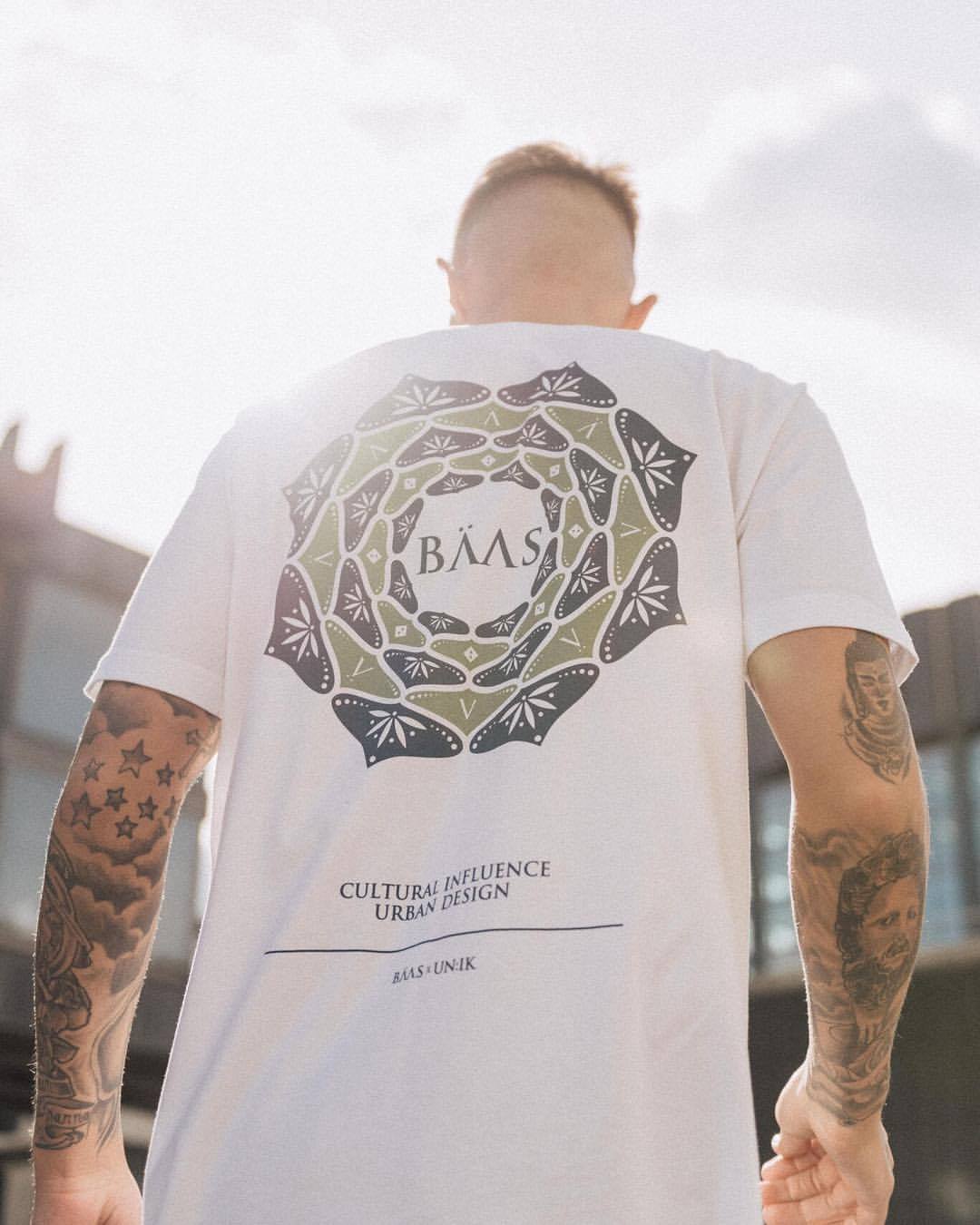 BAÄS 'Atlantis' Tee - White *100K CLUB*