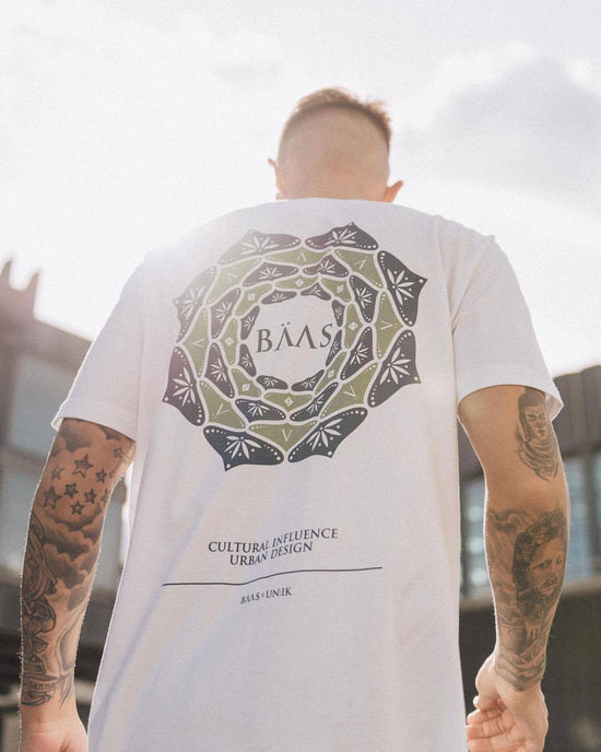 BAÄS 'Atlantis' Tee - White *100K CLUB*