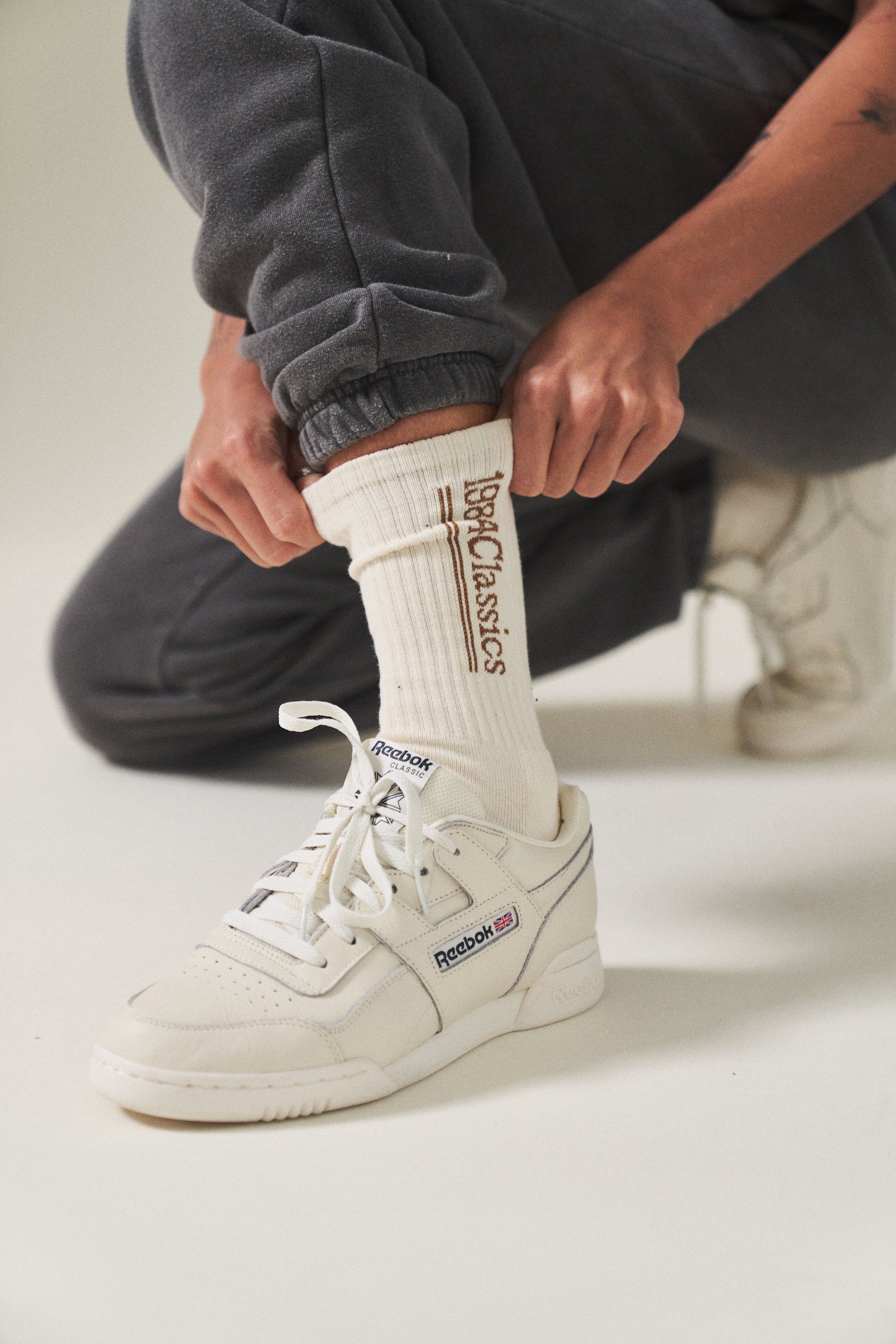 Vice 84 'Classics' Socks - White / Cream