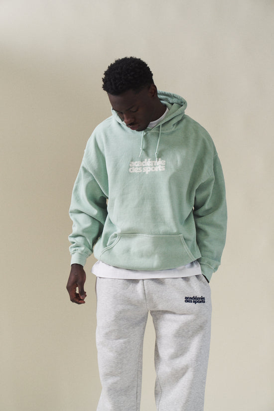 Vice 84 'Académie des Sports' Vintage Washed Hoodie - Mint