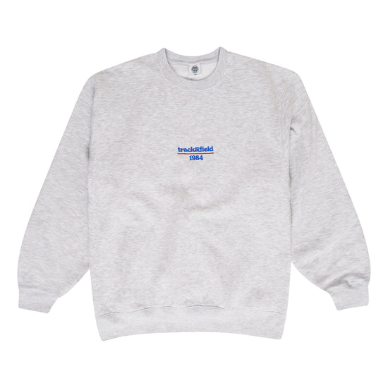 Vice 84 'Track&Field' Embroidered Sweater - Ash