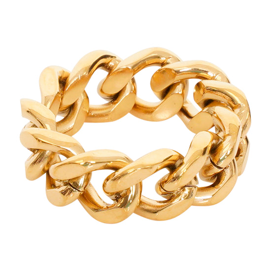 Cuban Ring - Gold / Silver