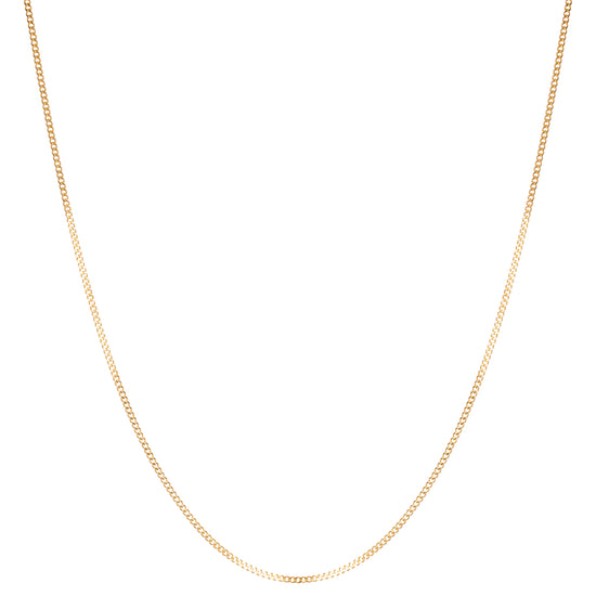 Minimal Curb Chain 2mm - Gold / Silver