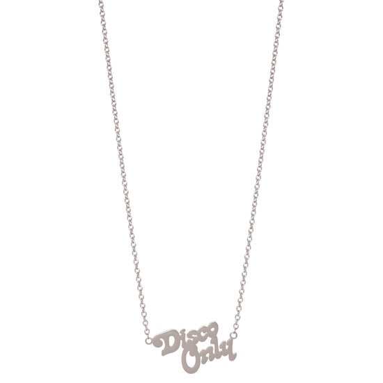 DISCO ONLY Pendant Necklace - Gold / Silver