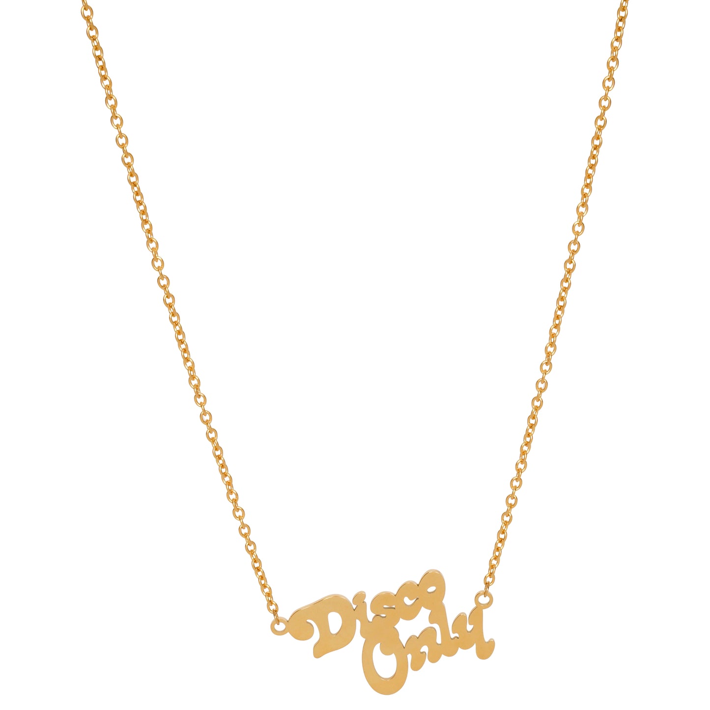 DISCO ONLY Pendant Necklace - Gold / Silver